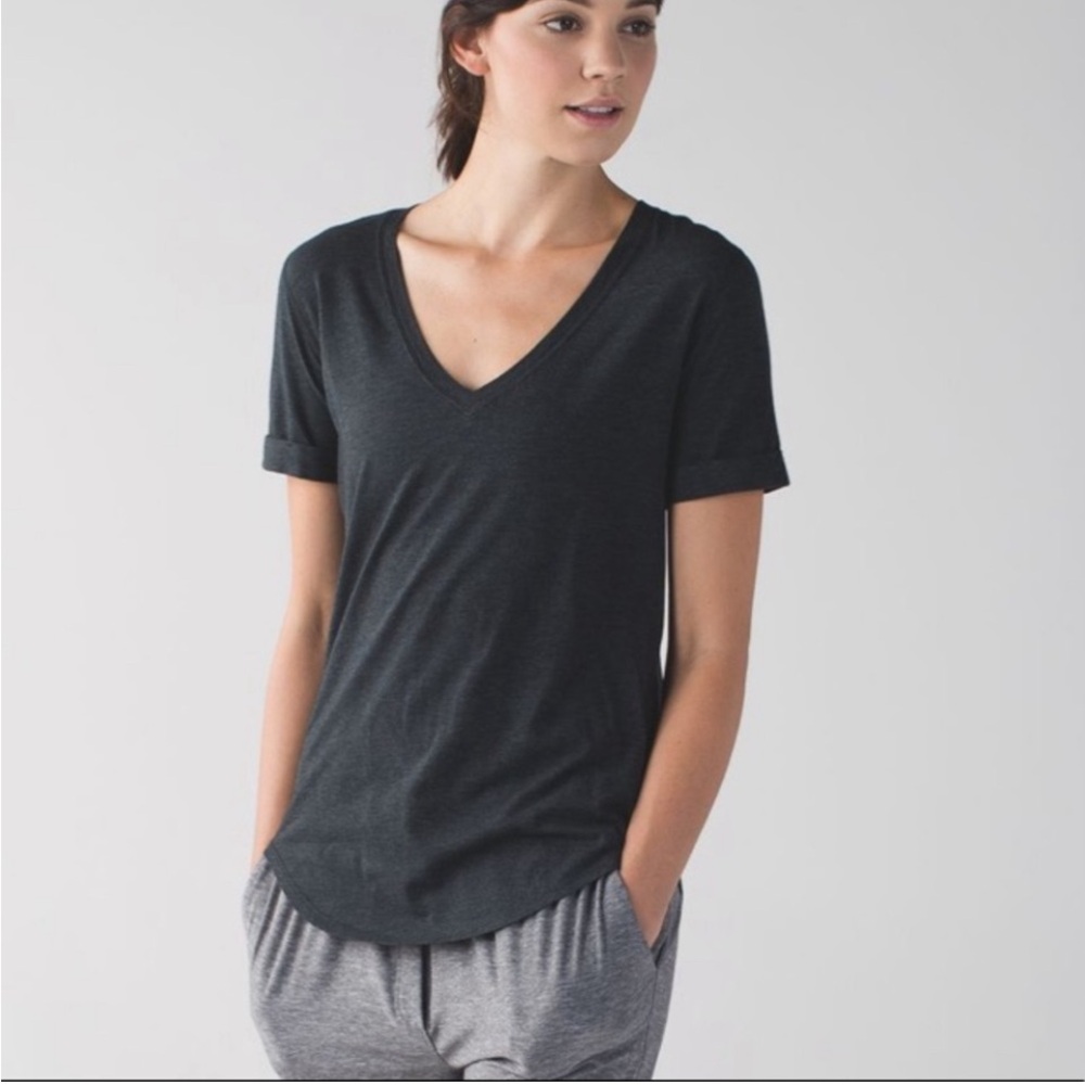 Lululemon Love Tee V Neck T Shirt